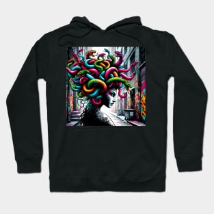 Street Art Medusa Hoodie